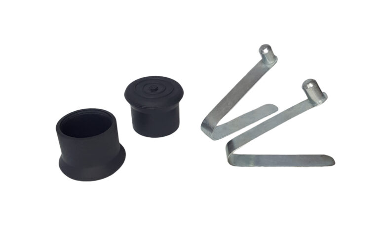 Set za antigicka sa dve čelične opruge i dva gumena čepa