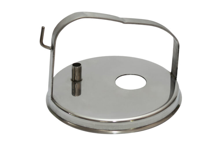 Inox poklopac kante prečnika 180 mm DeLaval