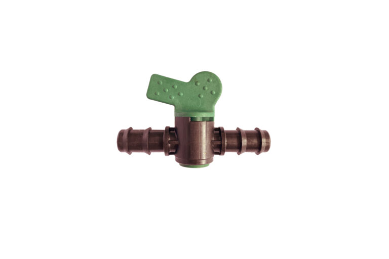 Plastični leptir ventil sa dva priključka za crevo 16x16 mm