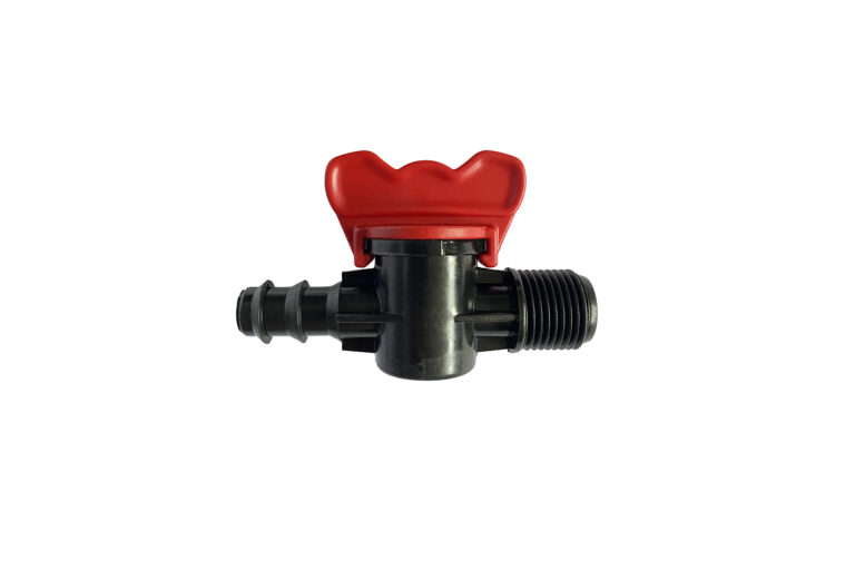 Plastični vakum leptir ventil sa priključcima 1/2''x16 mm