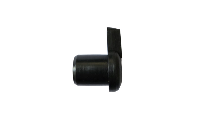 plastični crni čep, držač sabirnika mleka za cev 1/2''
